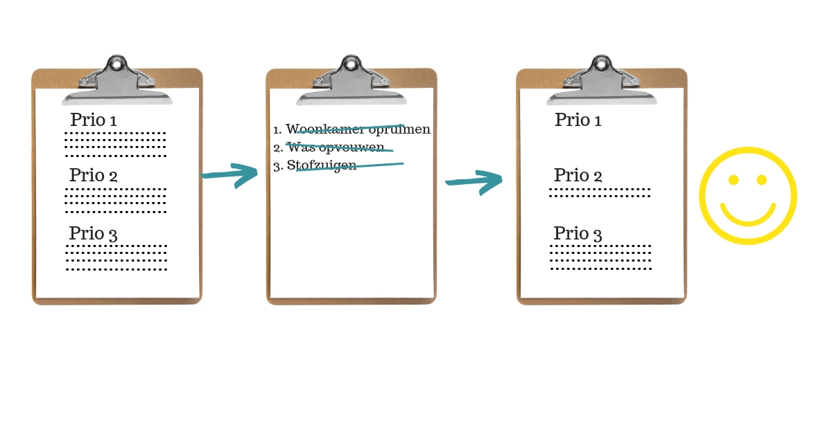planning en to do lijst minder stress doelen halen